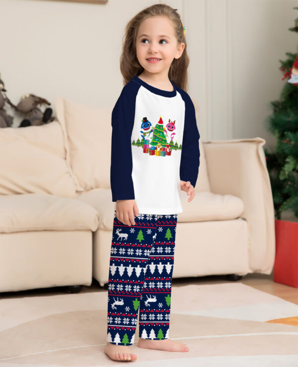 Family Matching Christmas Pajamas Set Xmas Long Sleeve Sleepwear Nightwear For Couples Kids Baby - Image 7
