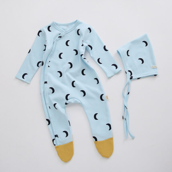 Spring And Autumn New Baby Cotton Footwear Pajamas - Image 5