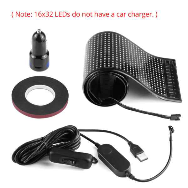 USB Programmable LED Pixel Matrix Soft Screen - Image 7