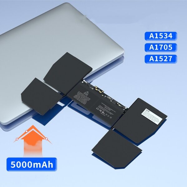 Macbook Air Pro Battery Suitable For Laptop A1466 A1502 A1398 Computer Battery Replacement - Image 8