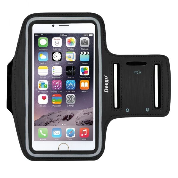 Sports Outdoor Fitness Mobile Phone Arm With Touch Screen Bag - Image 5