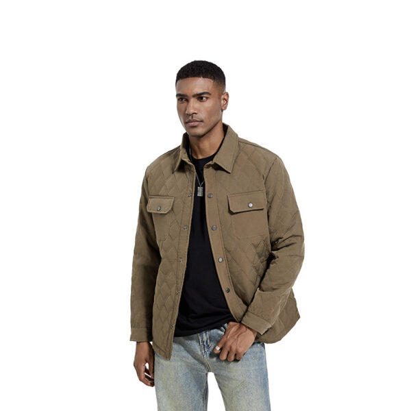 Men's Fashion Jacket Business Jacket Cotton Jacket - Image 9