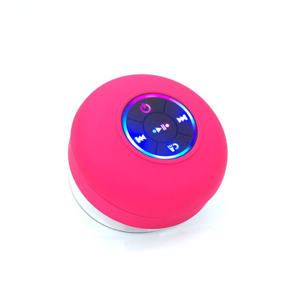 Big Suction Cup Waterproof Bluetooth Speaker LED Light Emitting - Image 6