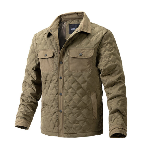 Men's Fashion Jacket Business Jacket Cotton Jacket - Image 7