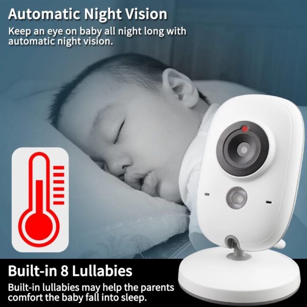 Wireless Baby Monitor Household Baby Safety - Image 9