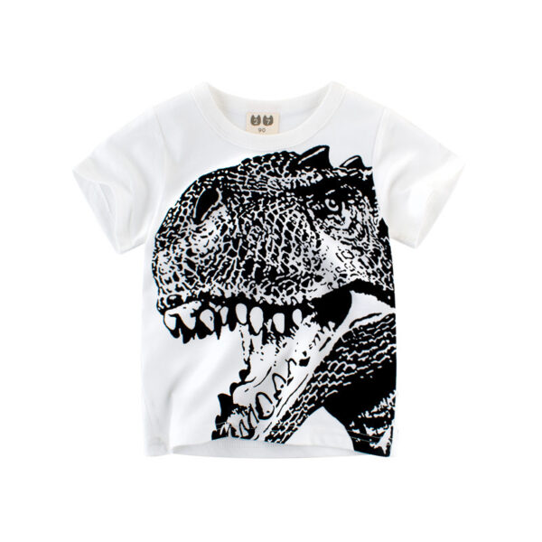 Summer Children's Short Sleeve T Shirt For Boys - Image 3