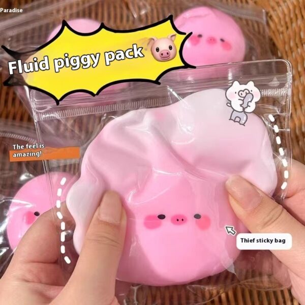 Simulation Plastic Fluid Decompression Toy