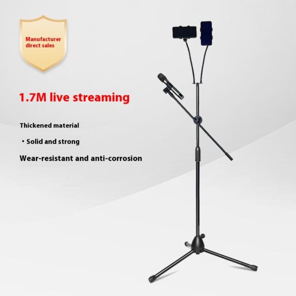 Mobile Live Streaming Floor Stand Outdoor - Image 2