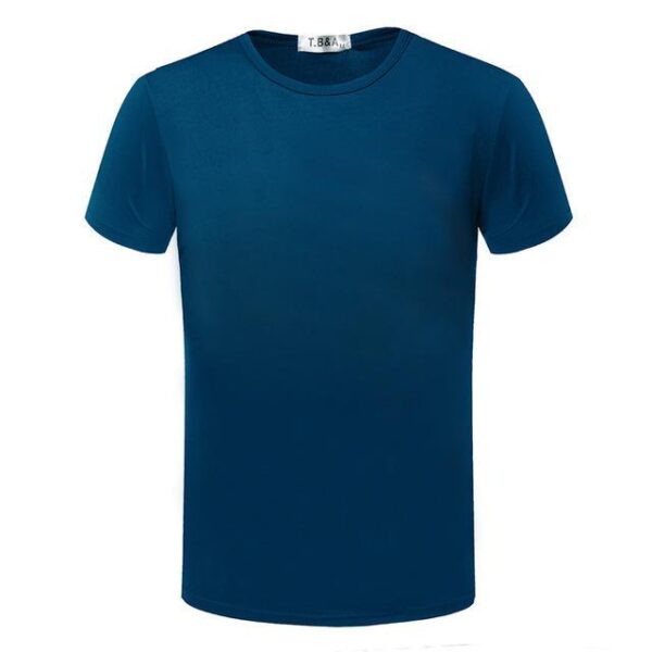 Mens Short Sleeve O-neck Slim T Shirt - Image 9