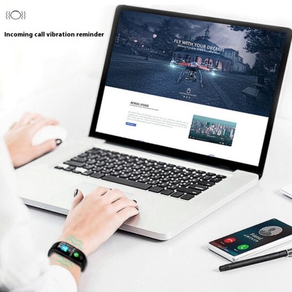 Color Screen F21 Smart Bracelet Monitor Sleep - Image 7