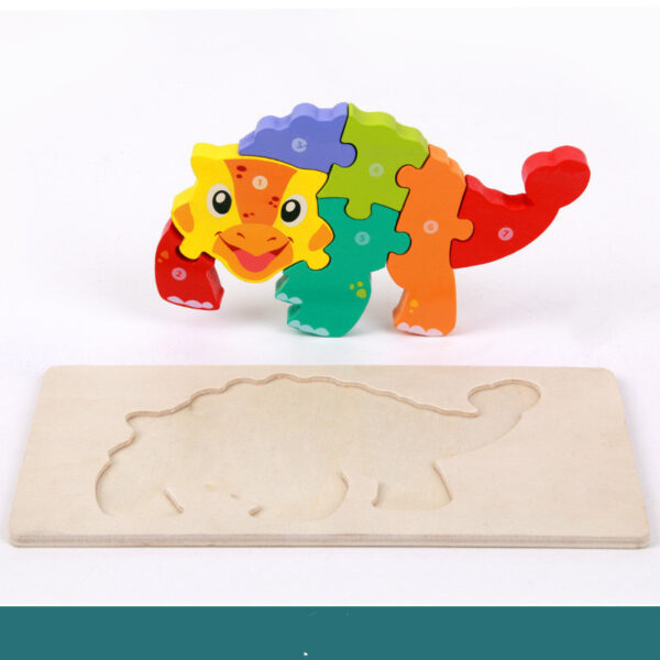 Children's Educational Toys Wooden Three-dimensional Montessori - Image 8
