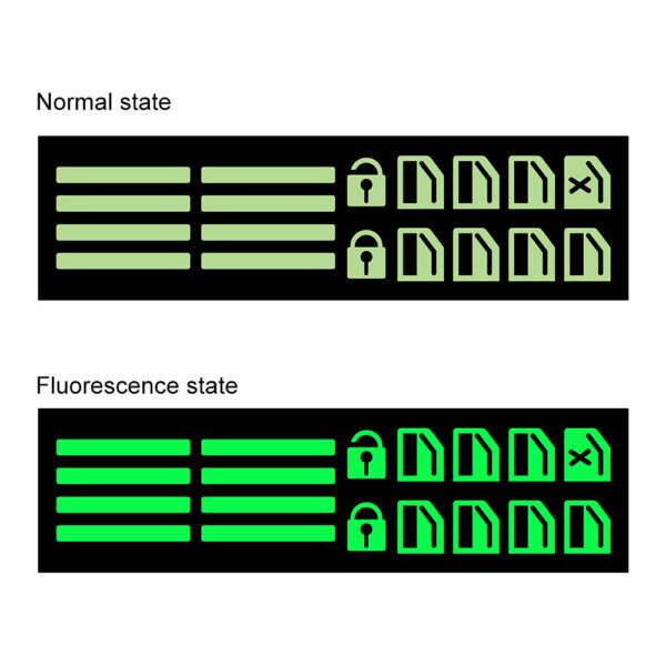 Car Window Luminous Key Sticker - Image 7