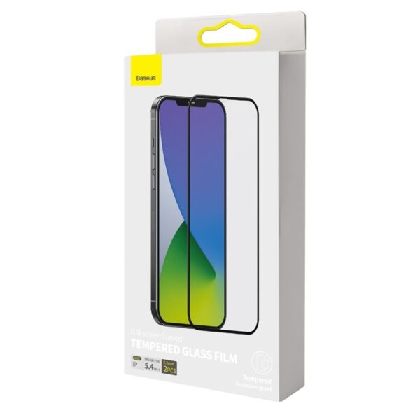 0.3mm Full Screen Curved Tempered Film For IP 12 Mini 5.4 Inch - Image 3