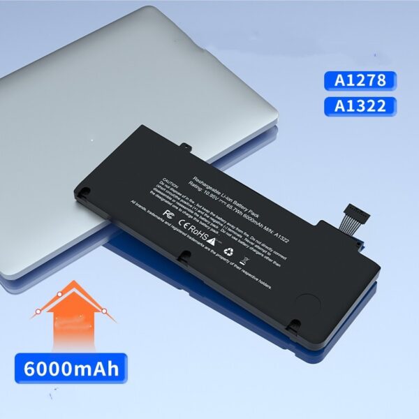 Macbook Air Pro Battery Suitable For Laptop A1466 A1502 A1398 Computer Battery Replacement - Image 6