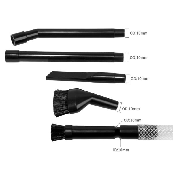 8PCS Micro Tools Vacuum Cleaner Brush Hose for 32mm Vacuum Cleaners Parts Accessories for Car Computer Keyboards - Image 2