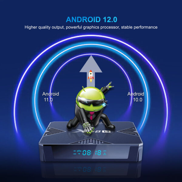 Set-top Box Android Bluetooth Dual WiFi TV Box - Image 7