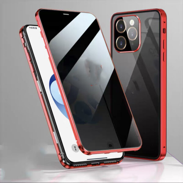 Phone Case Magneto Double-card Buckle Double-sided Glass Goggles - Image 7