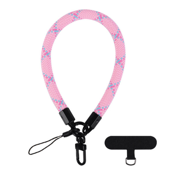 Mobile Phone Short Polyester Rope Anti-theft Wrist Strap Keychain - Image 8