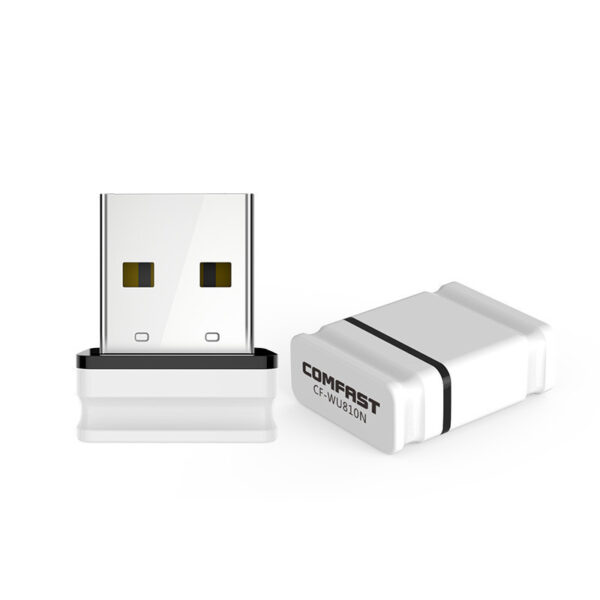 Compatible with Apple , Black Apple USB Wireless Network Card Desktop Laptop Computer Host External Wifi Network Receiver - Image 3