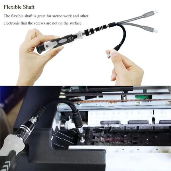 115 In 1 Precision Screwdriver Set,  Super Durable Mini Professional Magnetic Repair Tool Kit, Small Screwdriver For Phone, Computer, Watch, Laptop, Macbook, Eyeglass, Electronic - Image 5