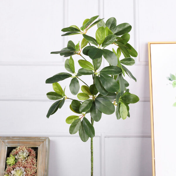 Single Ivy Tree Bark Artificial Camellia Home Interior Decoration Simulated Leaves Props Photography - Image 5