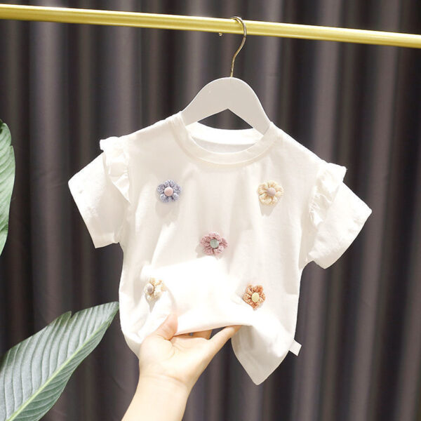 Thin Children's Summer Clothing Baby Summer Clothing Top - Image 8