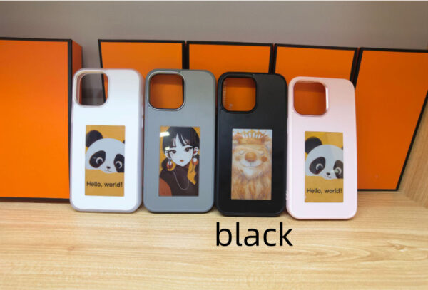 Four-color E-ink Screen Projection Screen DIY Phone Case - Image 5