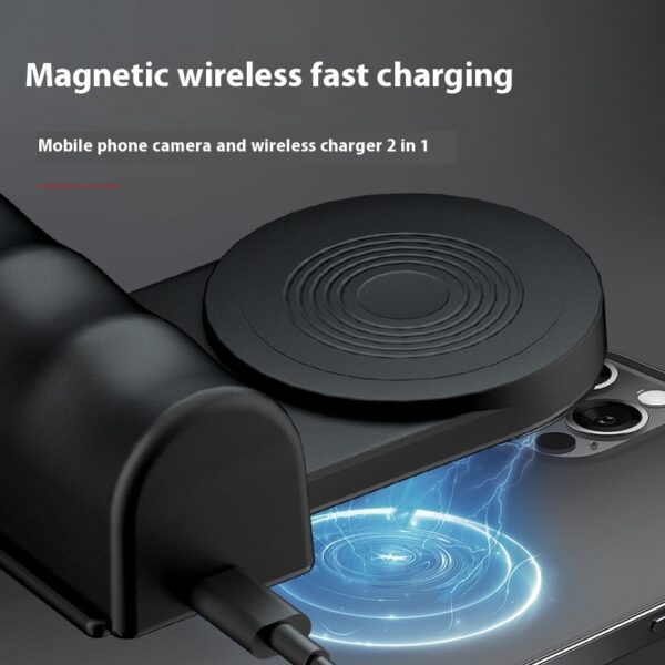 Wireless Charging Photography Live Streaming Phone Stand - Image 6
