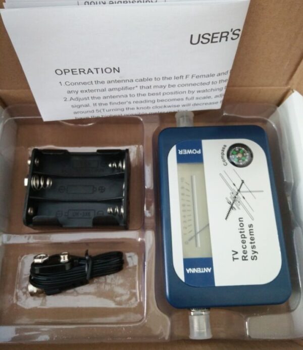 Digital signal television signal finder - Image 2
