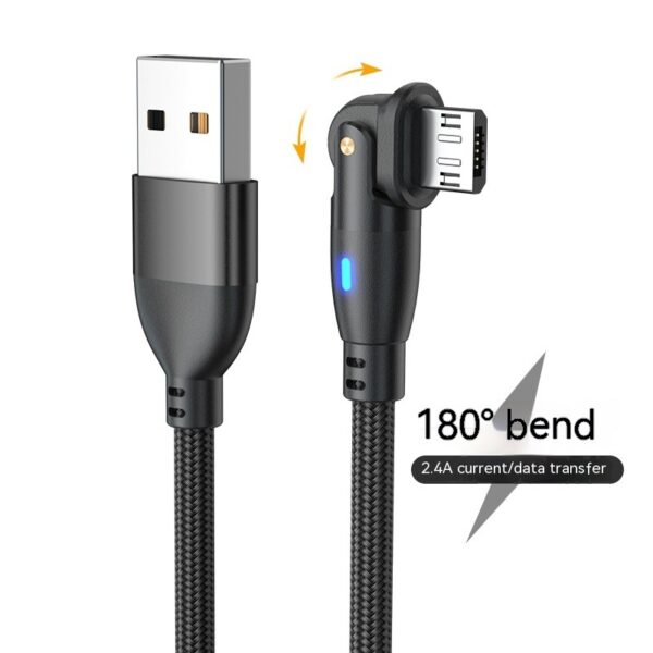 New Product Bending 180 Degrees Data Cable Android TYPEC3A Fast Charge Data Cable - Image 7