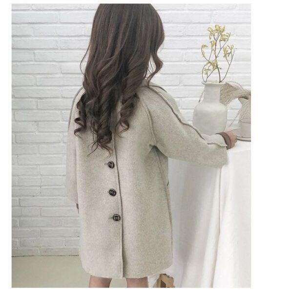 Children's Woolen Coat For Autumn And Winter - Image 4