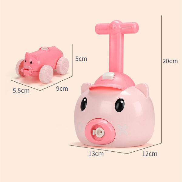 Children's Educational Toys For Piggy Pneumatic Car - Image 2