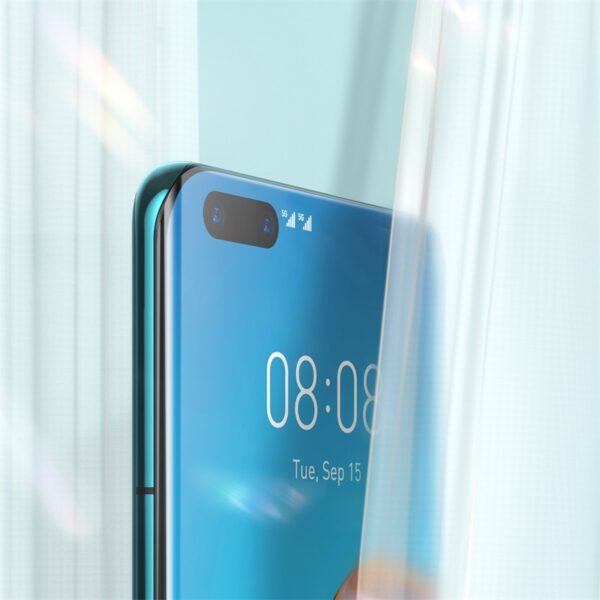 Full Screen Curved Full Adhesive Tempered Film For P40 Pro Single Pack Black - Image 9