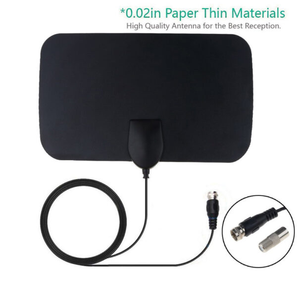 European And American Digital TV Indoor Antenna Ground Wave Mini HDTV Antenna - Image 7
