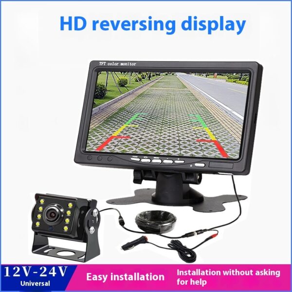 7-inch Car Monitor Desktop Reversing Monitor Display - Image 6