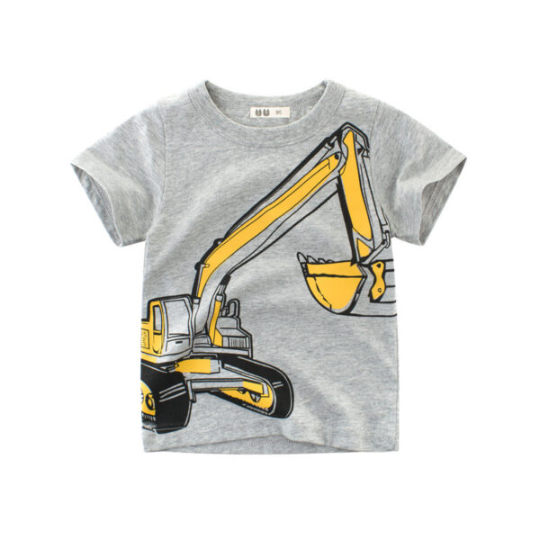 Summer Children's Short Sleeve T Shirt For Boys - Image 6