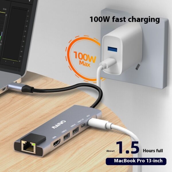 KH06RH1Steam Deck Six-in-one Docking Station - Image 5