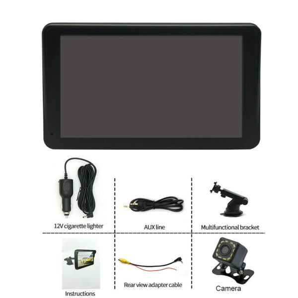 7-inch Portable Wireless Carplay Car Smart Screen MP5 Vehicle Navigation Reversing Player - Image 5