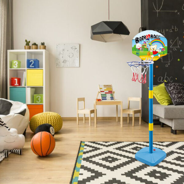 Indoor And Outdoor Liftable Basketball Hoop Sports Toys - Image 5