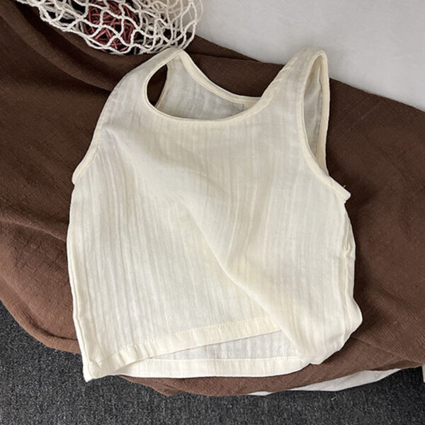 Tank Top Sleeveless T-shirt Casual Outdoor Children's Clothing - Image 5