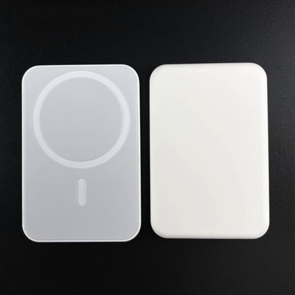 Magnetic Wireless Charger Electric Treasure Wireless Charger Portable Power Source Foot 5000MA - Image 3