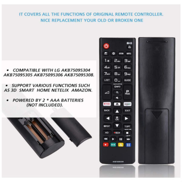 English Remote Control For LCD TVs - Image 4