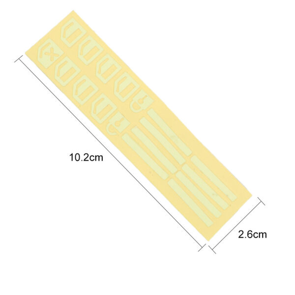 Car Window Luminous Key Sticker - Image 2