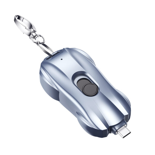 New Portable Mini Keychain Emergency Power Bank Wireless Portable Power Bank - Image 5