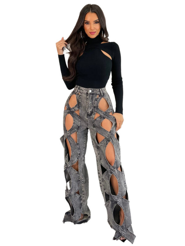Casual Love Twist Jeans For Women - Image 7