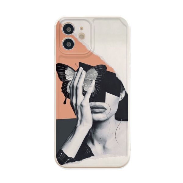 Simple Abstract Flower Silicone Phone Shell - Image 5