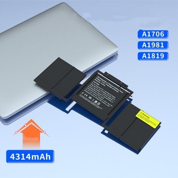 Macbook Air Pro Battery Suitable For Laptop A1466 A1502 A1398 Computer Battery Replacement - Image 9