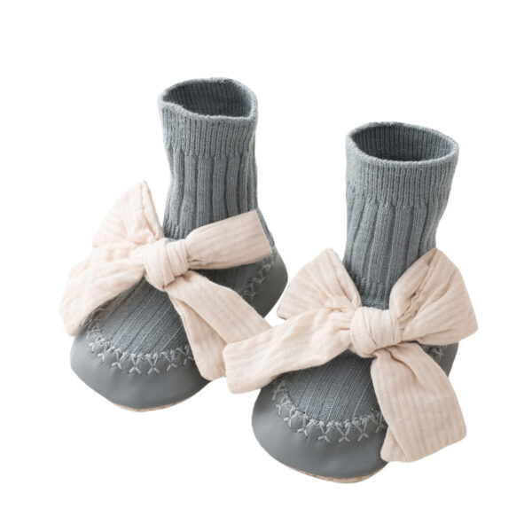New Baby Floor Footwear Soft Bottom Cute Princess Baby Toddler Lace Footwear - Image 6