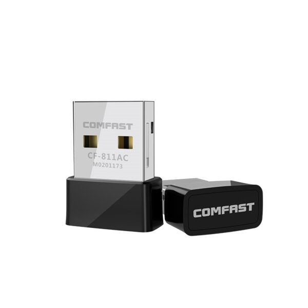 Compatible with Apple , Black Apple USB Wireless Network Card Desktop Laptop Computer Host External Wifi Network Receiver - Image 6
