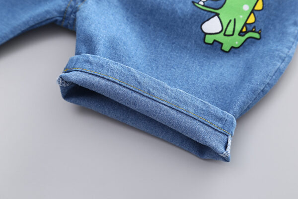 Boys' Short-sleeved Cartoon Casual Suit - Image 6